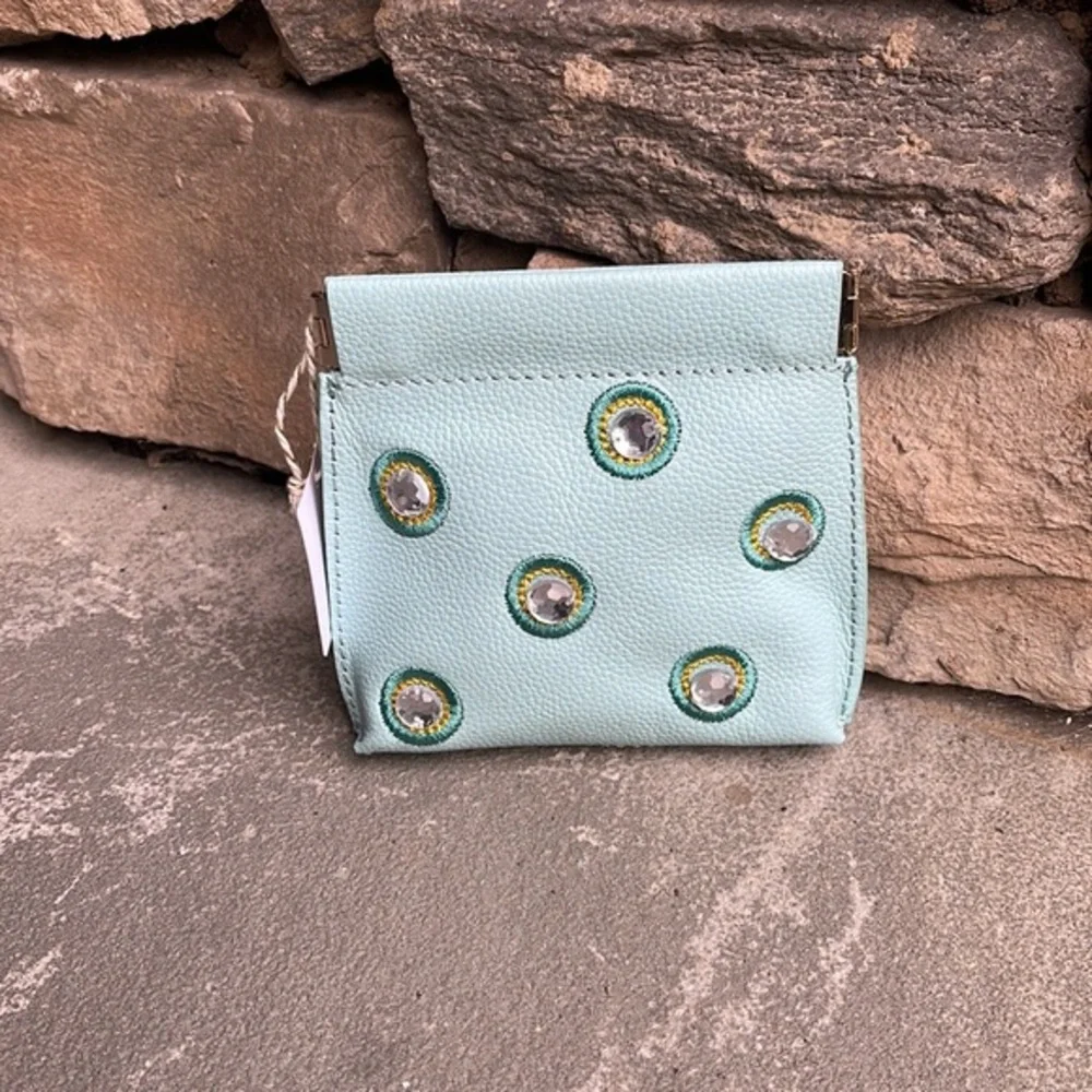 Jet Set Shimmered Pouch